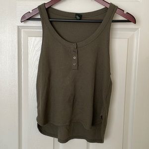 Wild fable, henley tank top, size M.